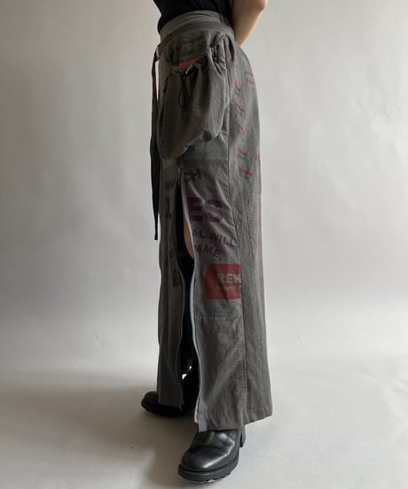 【RE;CIRCLE】RE Eco-Friendly Bag Belt Bag Skirt Glay / 240905-037