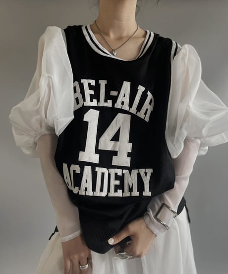 【RE;CIRCLE】 RE Sheer Puff Sleeve One-piece / 230706-002