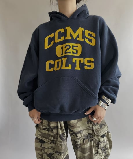 【USED】  'CCMS Colts' Hoodie / 220917-011