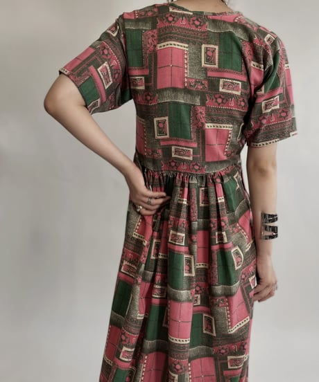 【USED】 Short Sleeved One-piece / 220702-020