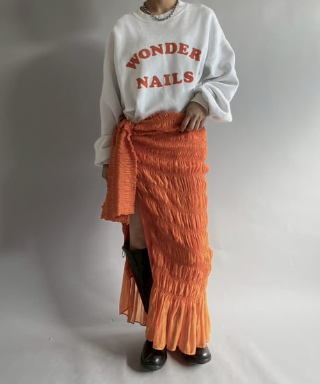 【USED】 Gather Long Skirt / 251012-010