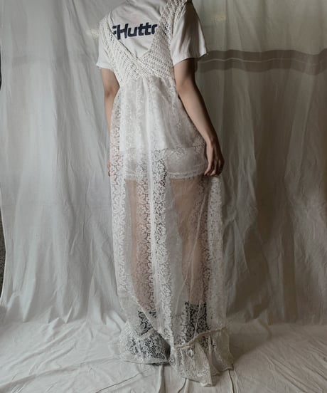 【RE;CIRCLE】 RE Lace N/S One-piece④/210714-008