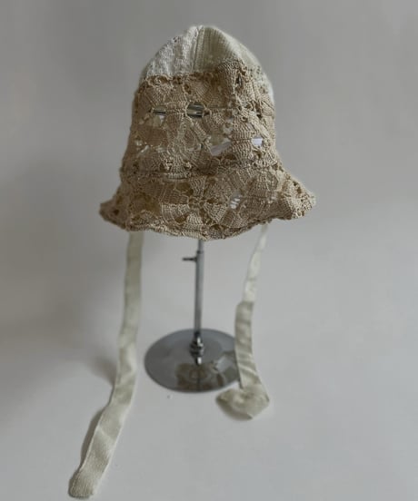 【RE;CIRCLE】 RE Crochet Lace Bucket Hat 5 / 220526-005