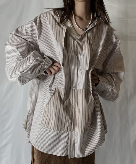 【RE;CIRCLE】 Remake Mexican Parker Shirt⑨/210906-010