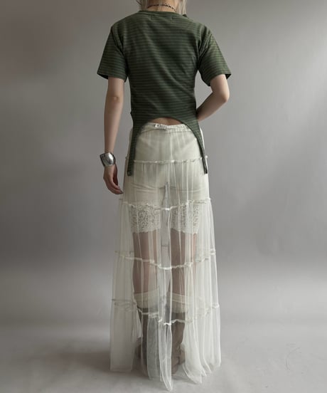 【RE;CIRCLE】 RE Mulch Boarder T-shirt Leotard / 260430-003