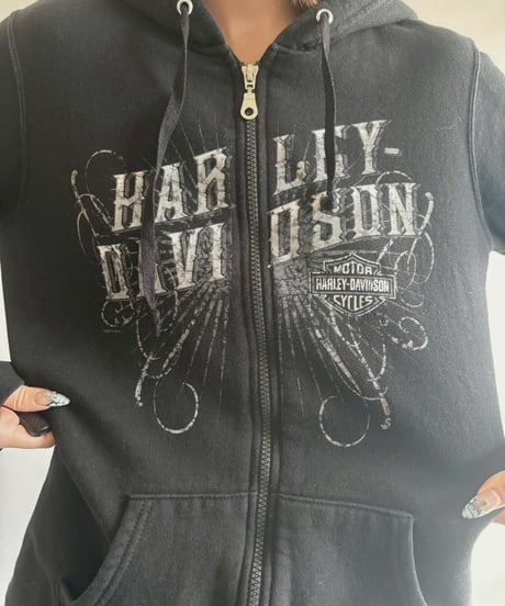 【USED】 14's HARLEY DAVIDSON Zip Parka / 251004-021