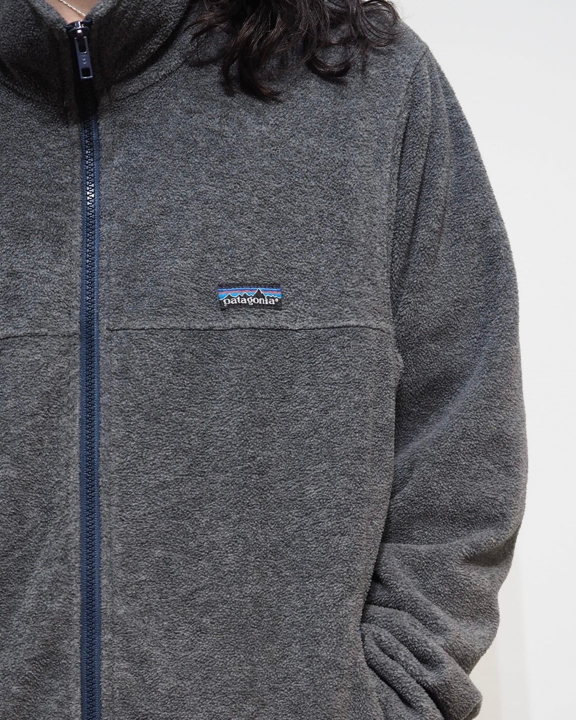 ラ*ブ様 patagonia frats jacket 90s USA製　アイス USED】 Made in USA 80~90s Patagonia Fleece Jack
