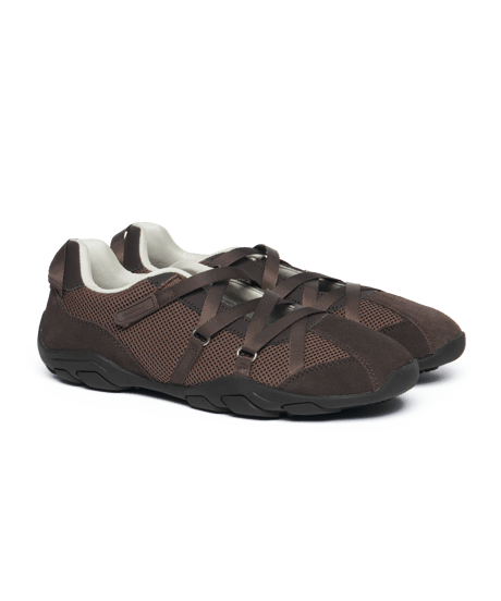 【ROCKFISH WEATHERWEAR】 ZANE X-STRAP SNEAKERS Choco / RF1SHBF3SK010