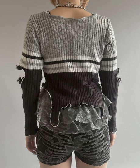 【RE;CIRCLE】 RE Mellow Knit Top /  251023-018