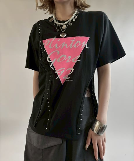 【RE;CIRCLE】 RE Hock Tape T-Shirt  / 250828-005