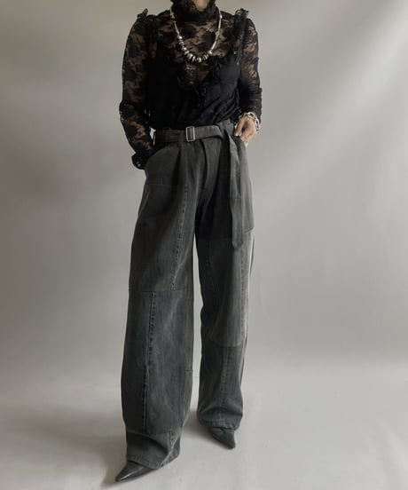 【USED】L/S Lace Top / 230909-023