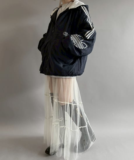 【USED】 80's adidas Padded Nylon Jacket / 251115-007