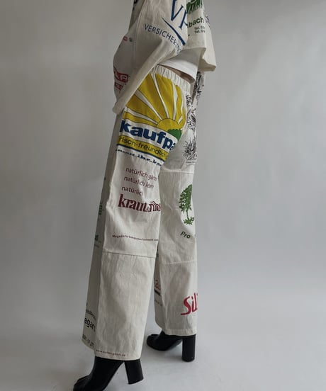 【RE;CIRCLE】 RE Eco-Friendly Bag Straight Pants / 220825-003