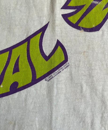 【USED 】Made in USA 92's SOFTEE LOLLA PALOOZA T-Shirt /240429-116