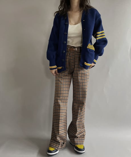 【USED】  Lettered Cardigan / 221105-001