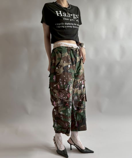 【USED】 RESIZED Han・gry T-Shirt / 250830-018