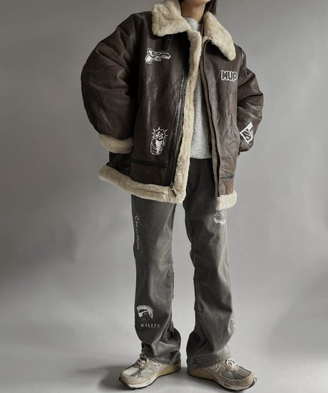 【Mashup Products】  Mouton Jacket/  240217-017