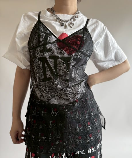 【USED】 Sheer Camisole Top / 250719-025