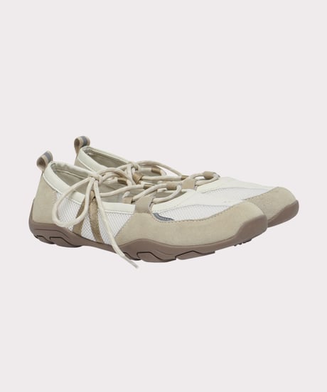 【ROCKFISH WEATHERWEAR】NICOLE WEAVING LACEUP SNEAKERS Beige / RF1SHBE3SK007