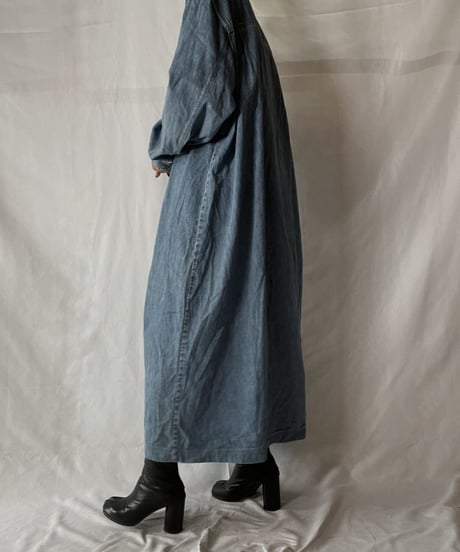 【USED】  Denim L/S One-piece/211014-054