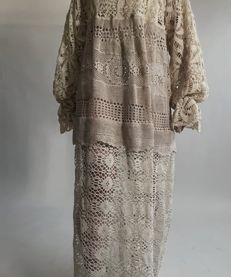 【RE;CIRCLE】 RE Crochet Lace One-piece / 220623-001