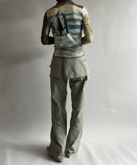 【USED】  Cop.Copine Layered Design Pants / 251014-033