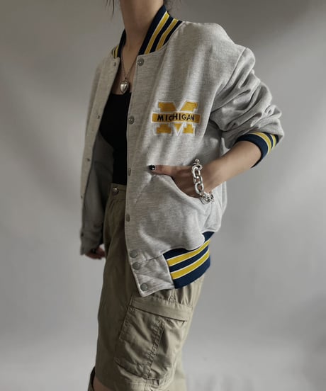 【USED】MICHIGAN College Jacket / 230930-016