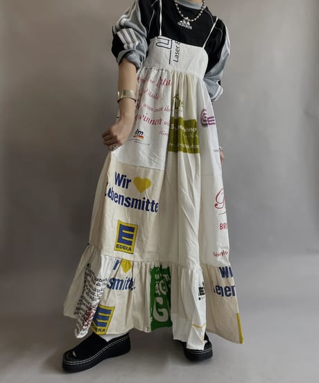 【RE;CIRCLE】RE Eco-Friendly Bag Camisole Long One-piece / 230525-006