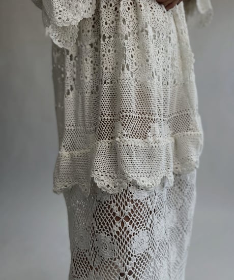 【RE;CIRCLE】 RE Crochet Lace One-piece / 220818-004