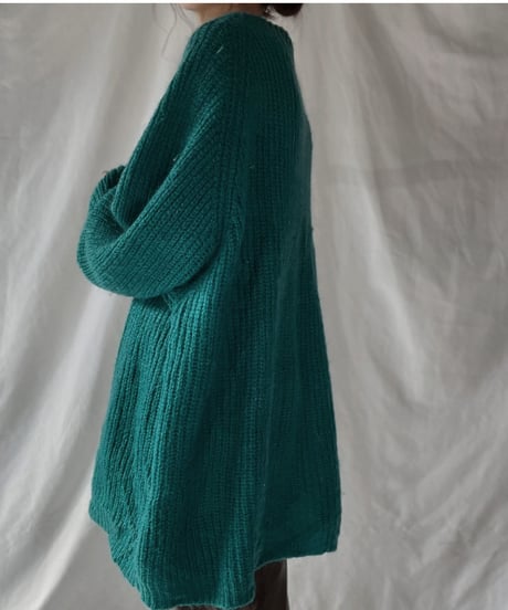 【USED】    Mohair Knit Top②/211216-003