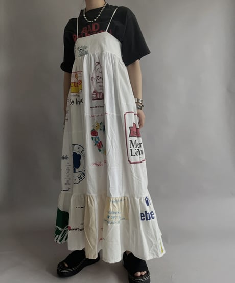 【RE;CIRCLE】RE Eco-Friendly Bag Camisole Long One-piece / 230427-029