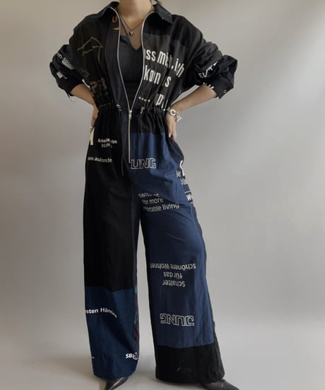 【RE;CIRCLE】RE Eco-Friendly Bag Jump Suit Black/ 230828-029