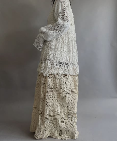 【RE;CIRCLE】 RE Crochet Lace One-piece / 230504-001