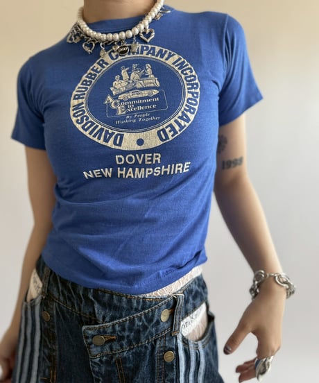 【USED】 Made in USA 80's DOVER NEW HAMPSHIRE T-Shirt/250510-067