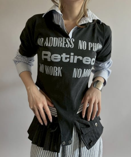【RE;CIRCLE】 RE Layered Bodysuit / 260420-013