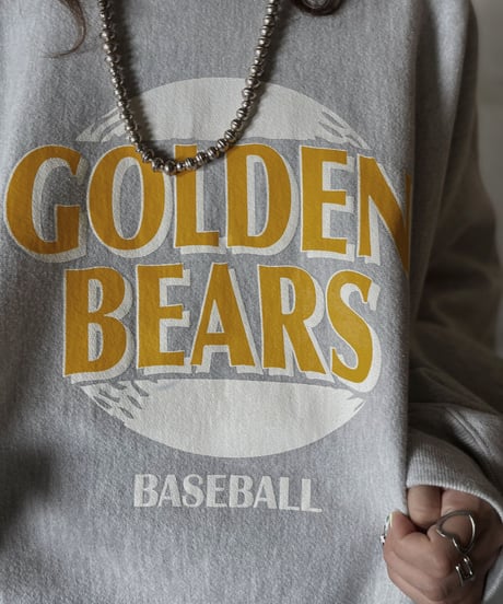 【USED】  Champion Reverse Weave Sweat GOLDEN BEARS/210902-017
