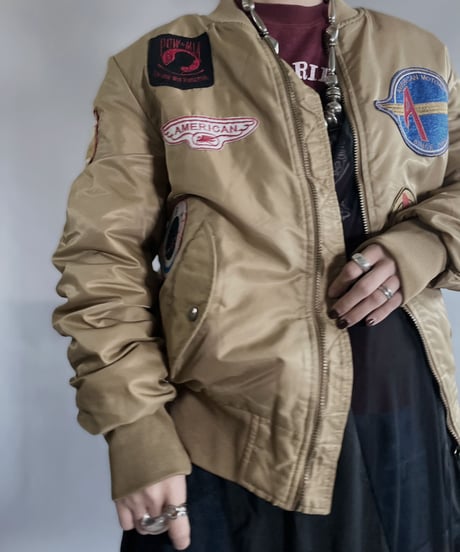 【USED】 American Stitch Army Jacket MA-1 / 221203-009