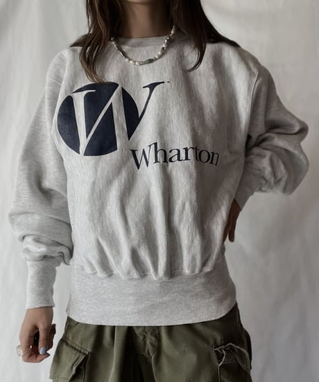 【USED】   Champion Reverse Weave Sweat Warton/211007-028