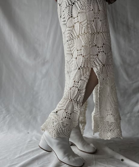 【RE;CIRCLE】 RE Granny × Crochet N/S One-piece①/211014-010