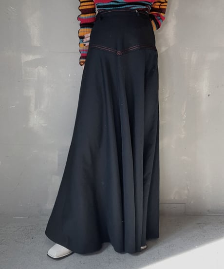 【USED】　Poly Long Skirt②/ 220212-049