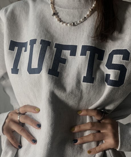 【USED】   Champion Reverse Weave Sweat TUFTS/210516-020
