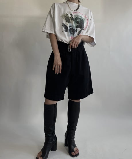 【USED】 Short Sleeved Dog T-shirt / 220625-007
