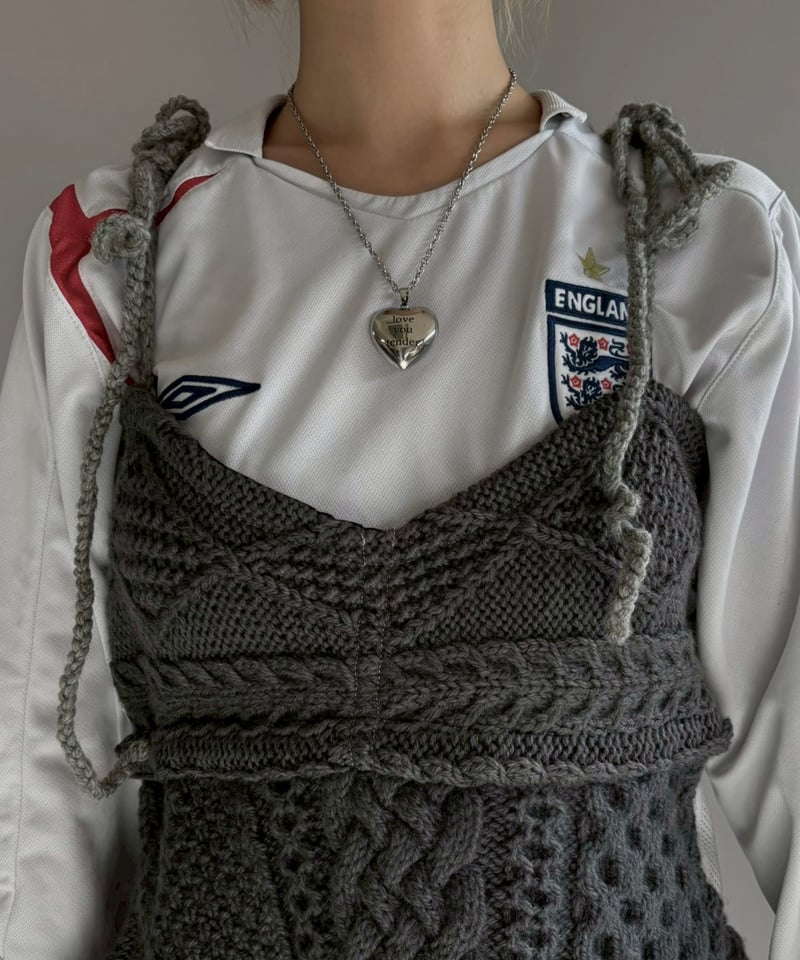 RE;CIRCLE】 RE Aran Side Slit Camisole Mini One