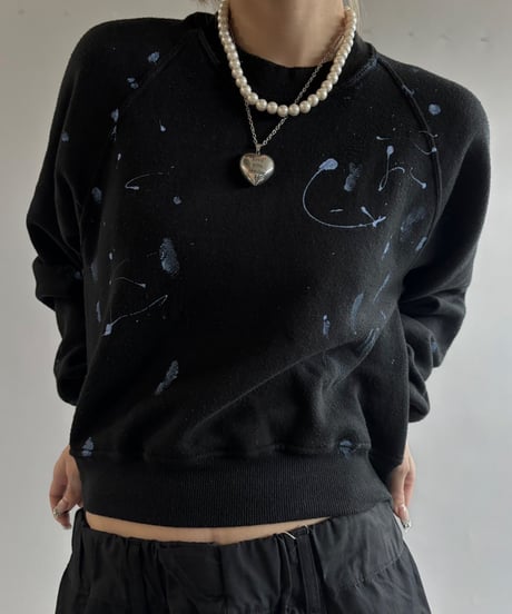 【USED】 Paint Short Sweat / 250925-001