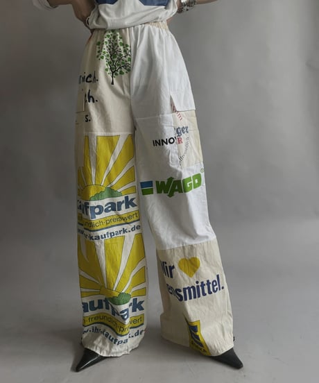 【RE;CIRCLE】RE Eco-Friendly Bag Rraw Cord Pants / 230427-005