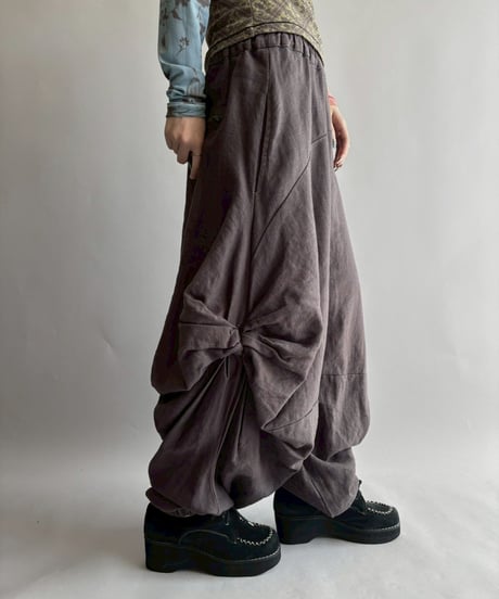 【USED】 Wide Sarouel Pants / 251018-014