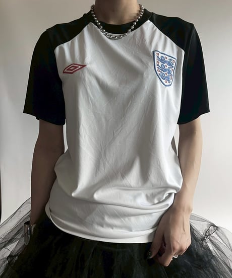 【USED】UMBRO England Soccer Shirt / 2500809-001