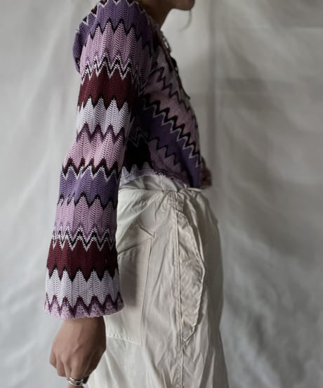 【USED】   Crochet L/S Top/210926-003