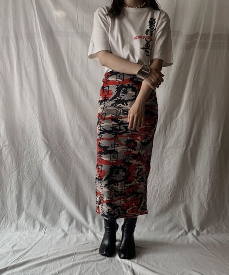 【USED】S/S T-shirt KIKKOMAN /210602-006