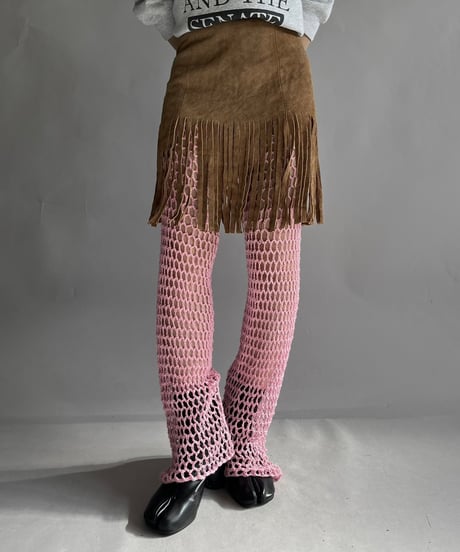 【USED】 Dead Stock SHONDEL Mesh Flare Pants / 241214-014